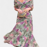 Laura Vestido Elegante Con Escote en V