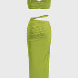 Estela Conjunto de Falda Sin Espalda