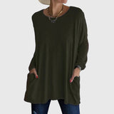 Aluna - Top de Manga Larga Relajado