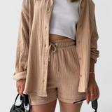 Xenia Conjunto de Collar Relajado