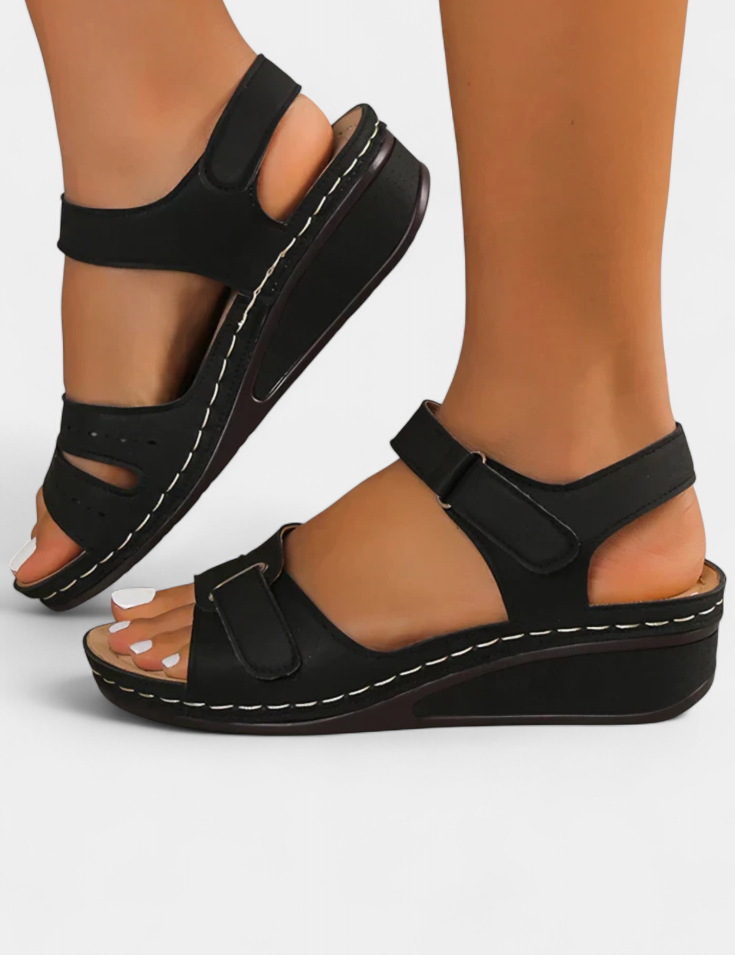 Jenna Sandalias Elegantes con Tiras y Hebilla Ajustable