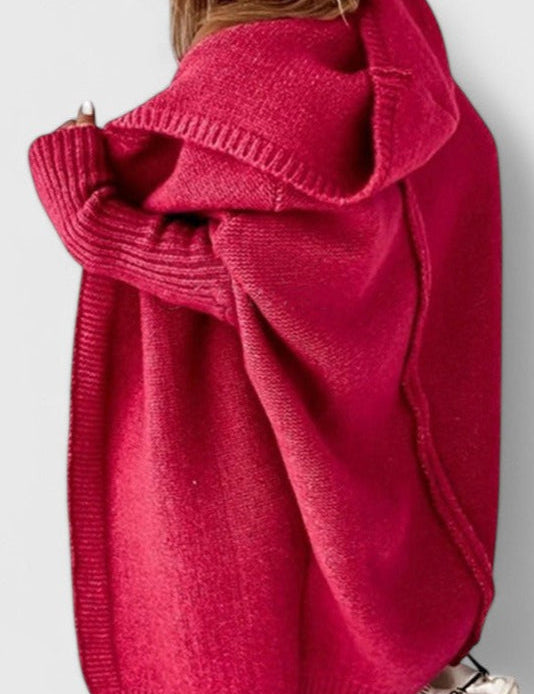 Lovisa Cárdigan de Punto con Capucha Oversized