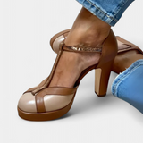 Helena Tacones Elegantes con Encanto Vintage