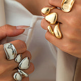 Anillos Irregulares de Metal