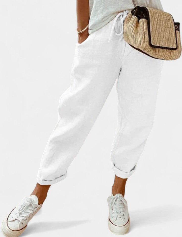 Alba Pantalones Rectos Transpirables