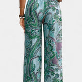 Vitoria Pantalones de Verano de Pierna Ancha