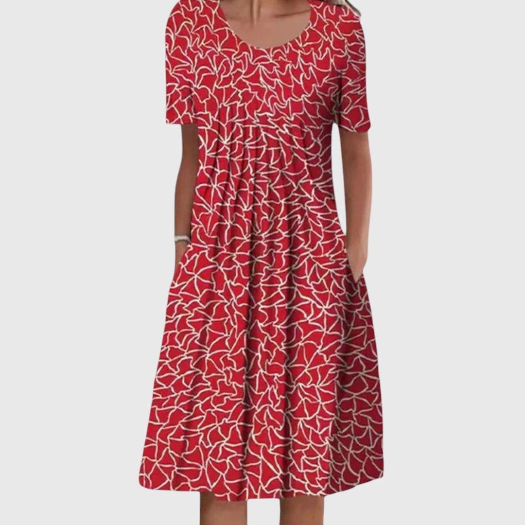 Sofia | Vestido Floral Elegante y Casual con Bolsillos