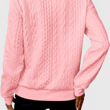 Amalia Jersey de Punto con Cremallera Suave