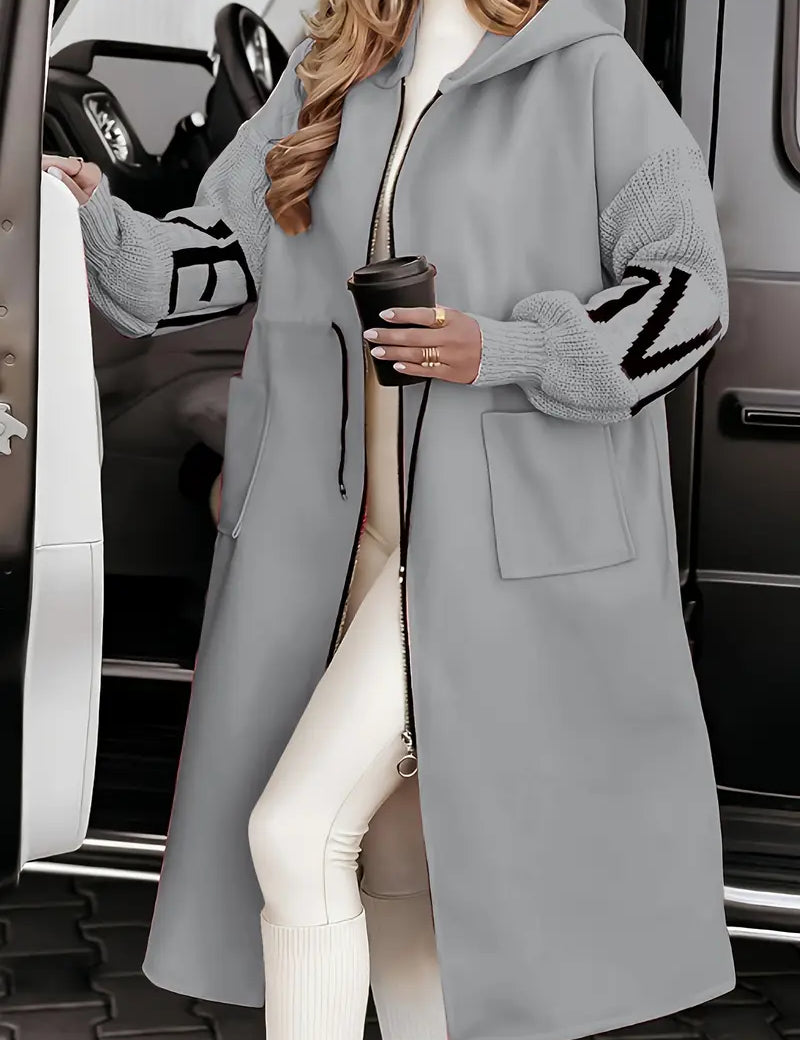 Rosana - Abrigo con Capucha Elegante