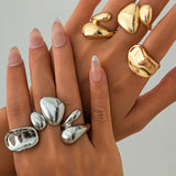 Anillos Irregulares de Metal