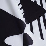 Basilisa Conjunto de Pierna Ancha con Estampado de Grafiti