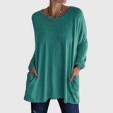 Aluna - Top de Manga Larga Relajado