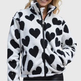 Catarina Chaqueta Reversible de Corazones