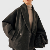 Helena Abrigo de Tweed Oversized