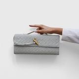 Melanie Bolso de Hombro Clásico de Ante