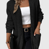 Anneliese Cárdigan de Mezcla de Cachemira Premium