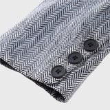 Evena Traje de 3 Piezas con Corsé Estructurado