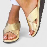 Annelym Sandalias Ortopédicas con Cuña para Exterior