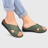 Annelym Sandalias Ortopédicas con Cuña para Exterior