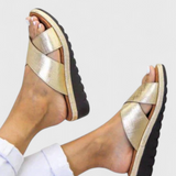 Annelym Sandalias Ortopédicas con Cuña para Exterior