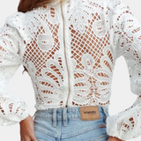 Blusa de Encaje Solsticea