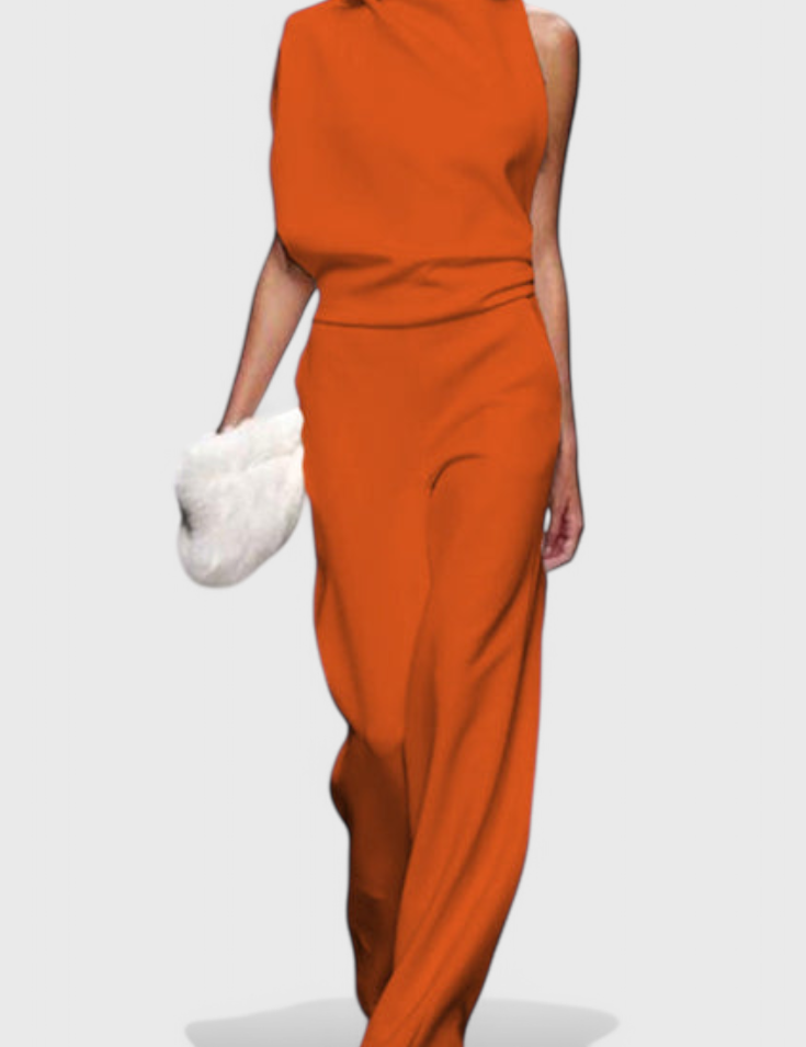 Agatha Mono de Pierna Ancha para el Día a Día