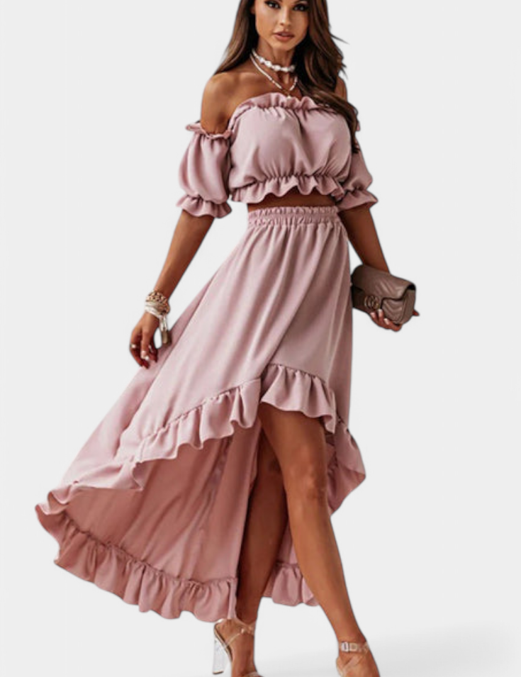 Katja Conjunto de Dos Piezas Off-Shoulder