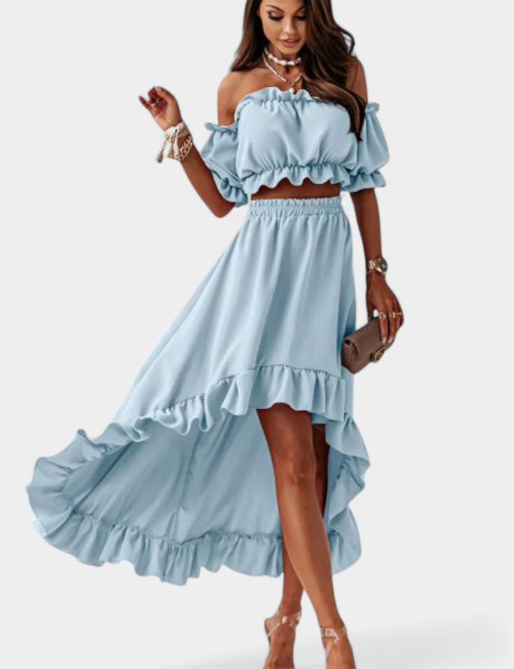 Katja Conjunto de Dos Piezas Off-Shoulder