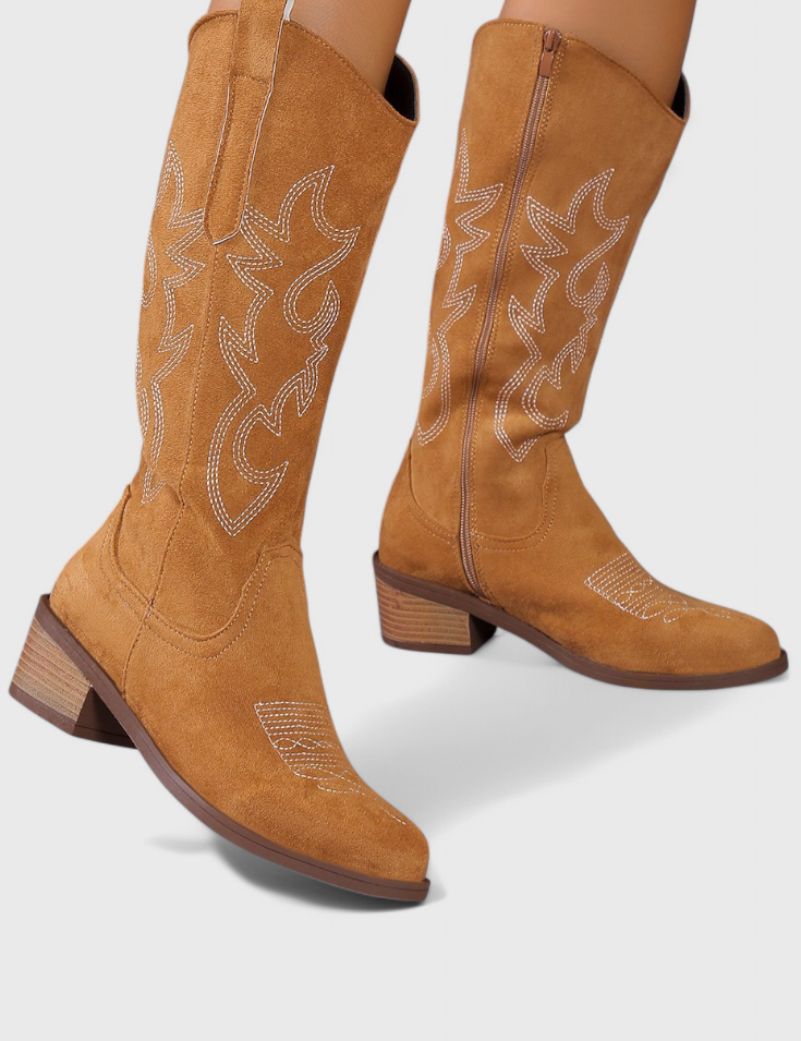 Elka Botas Vaqueras Western de Ante