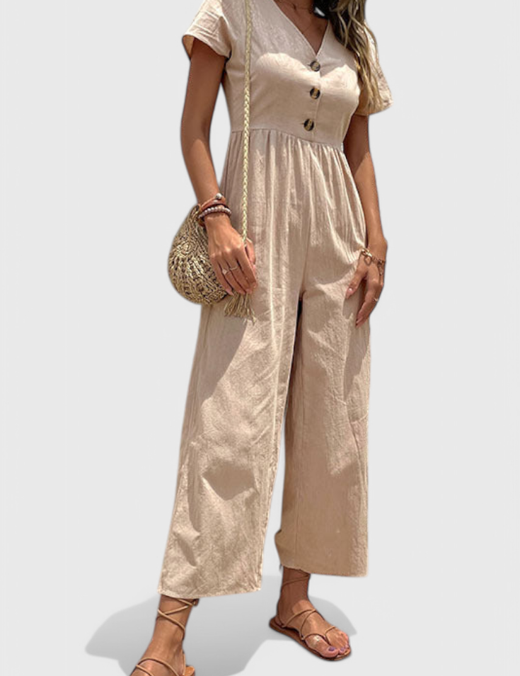 Camila Mono con Botones en el Frente