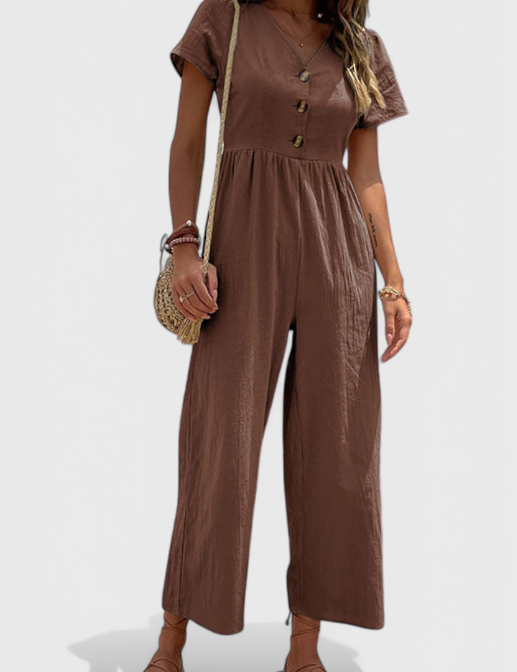 Camila Mono con Botones en el Frente