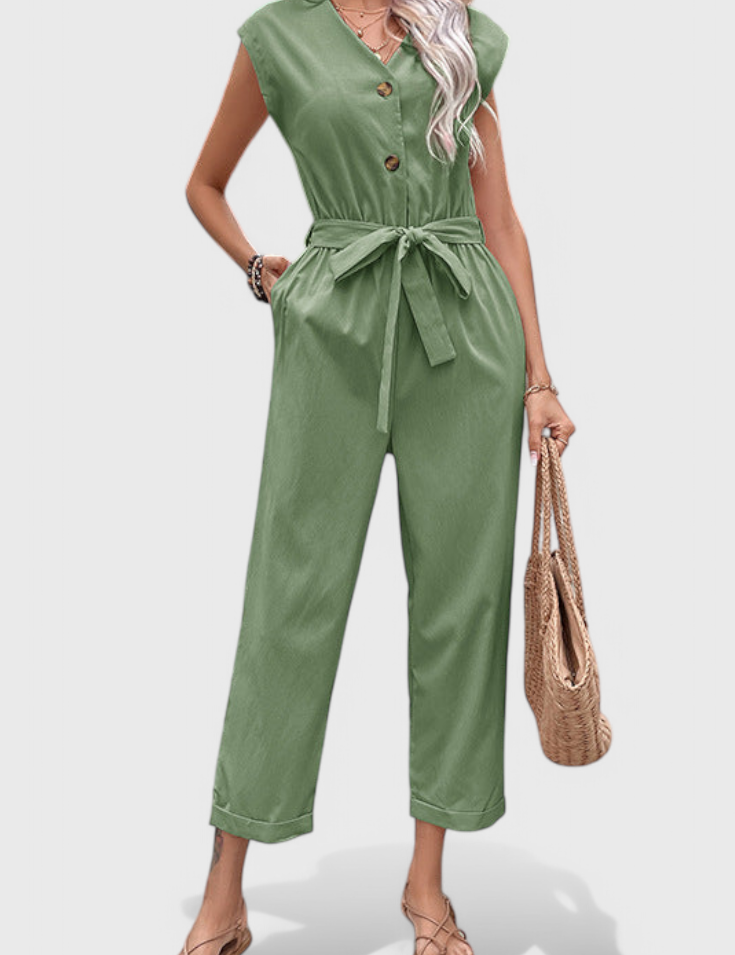 Marie Mono Sin Mangas con Botones