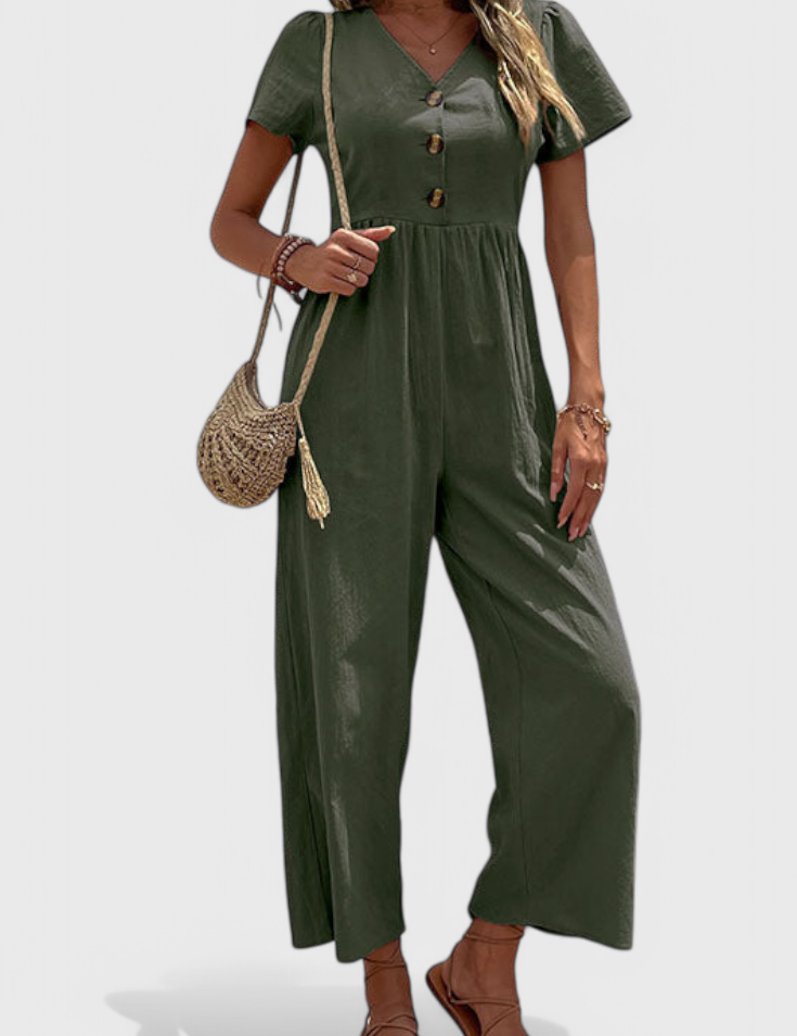 Camila Mono con Botones en el Frente