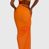 Estela Conjunto de Falda Sin Espalda