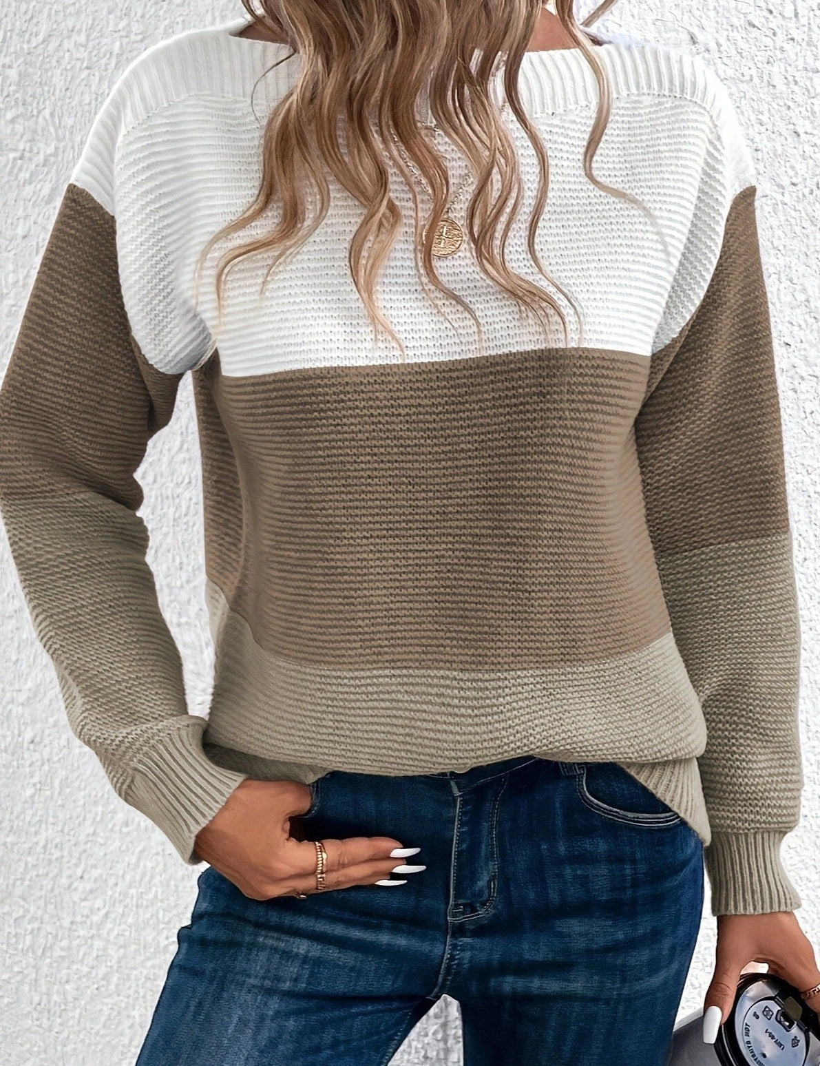 Soria Jersey de Mezcla de Lana con Toque Suave