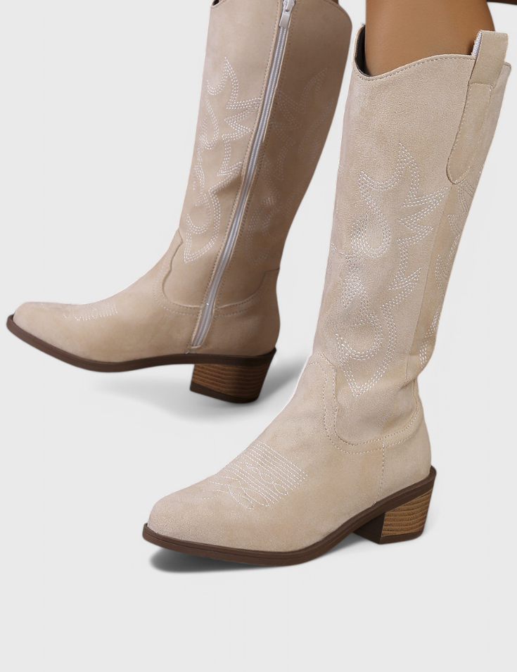 Elka Botas Vaqueras Western de Ante