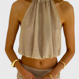 Zhenya Conjunto Halter de Dos Piezas