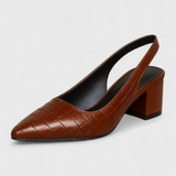 Ava Slingback de Tacón Elegante con Punta Fina