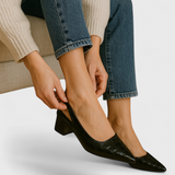 Ava Slingback de Tacón Elegante con Punta Fina