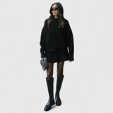 Magda Conjunto de punto acogedor