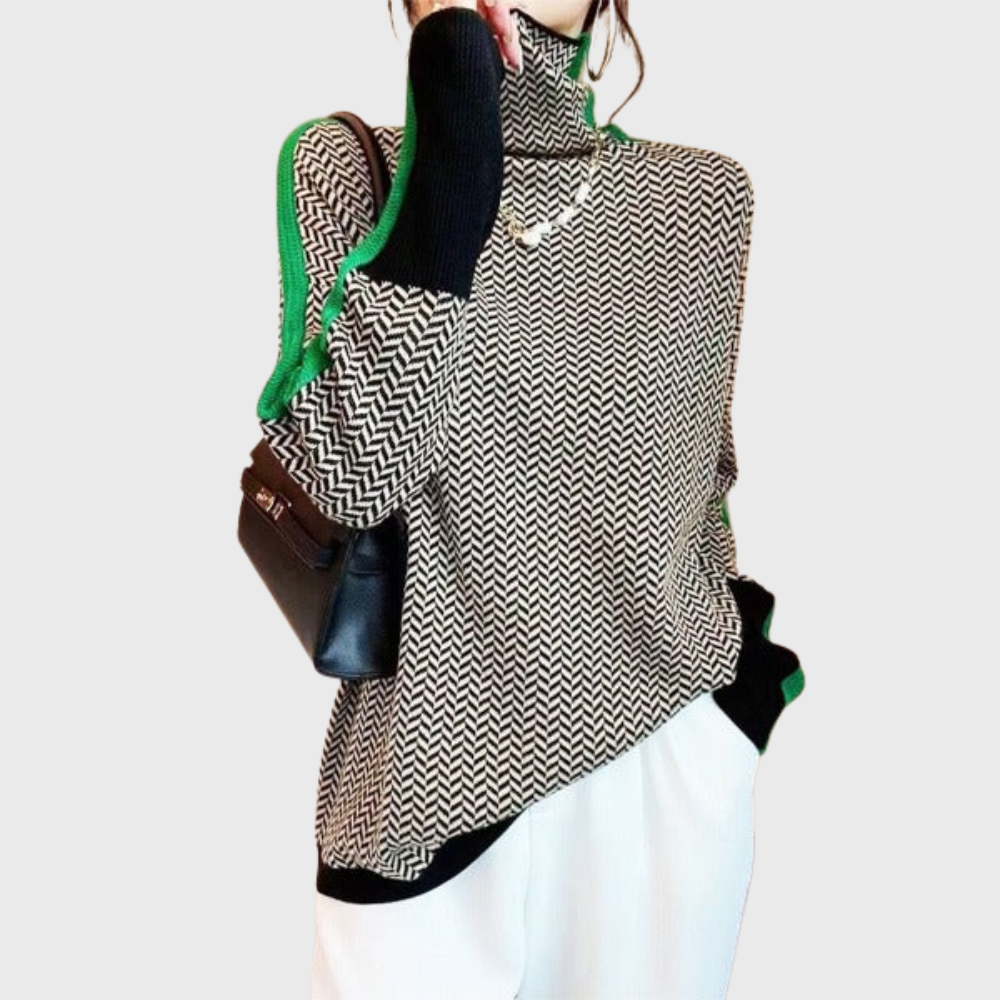 Marisol Jersey con cuello alto