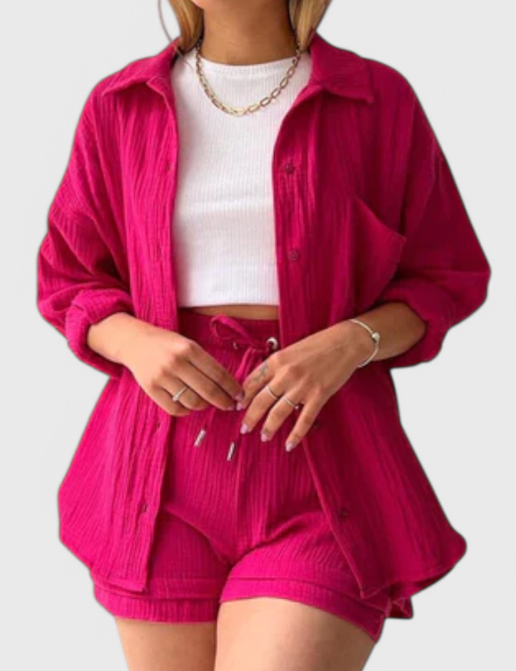 Xenia Conjunto de Collar Relajado