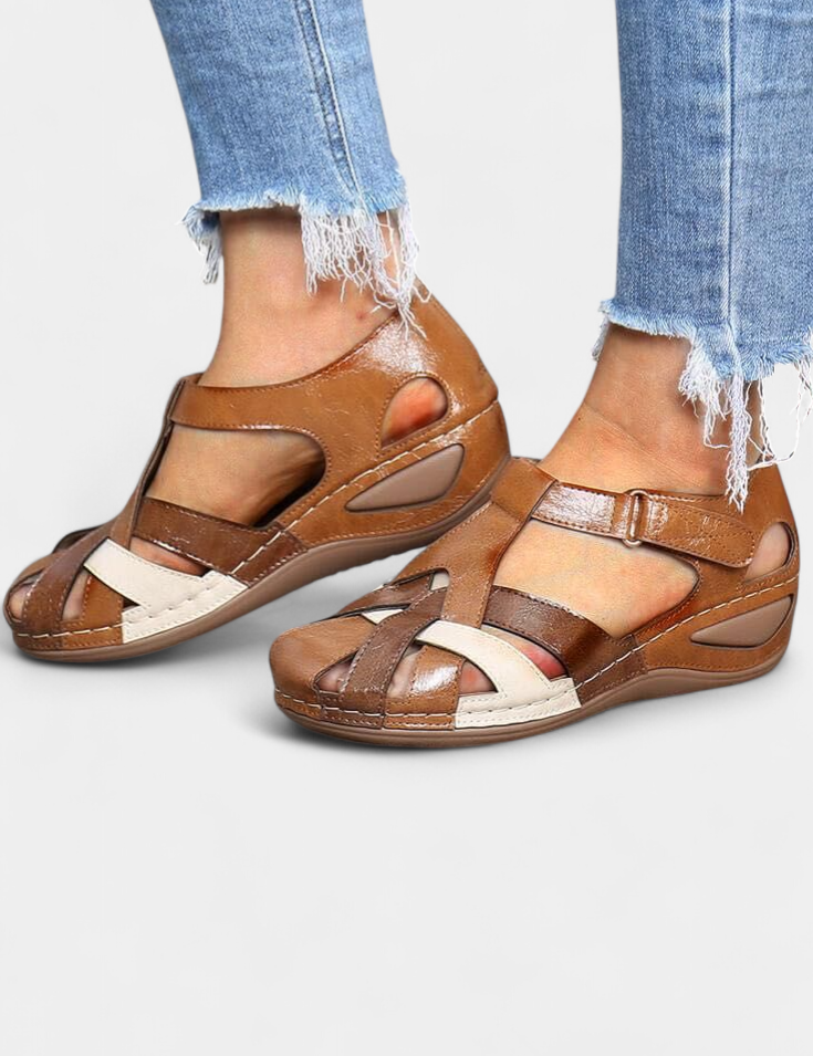 Alphie Sandalias Ortopédicas Vintage de Confort Diario