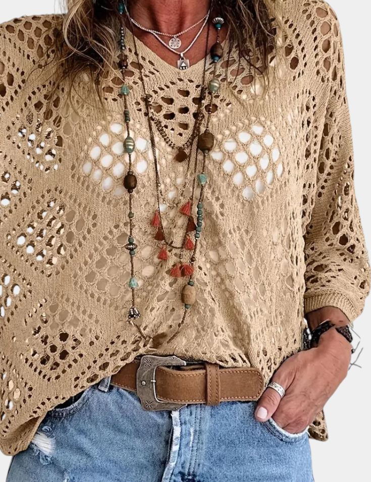 Blusa de Encaje Fern