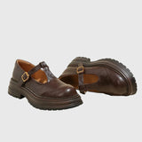 Maria Elegante Zapato de Cuero