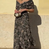 Laura Vestido Elegante Con Escote en V