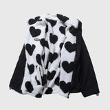 Catarina Chaqueta Reversible de Corazones