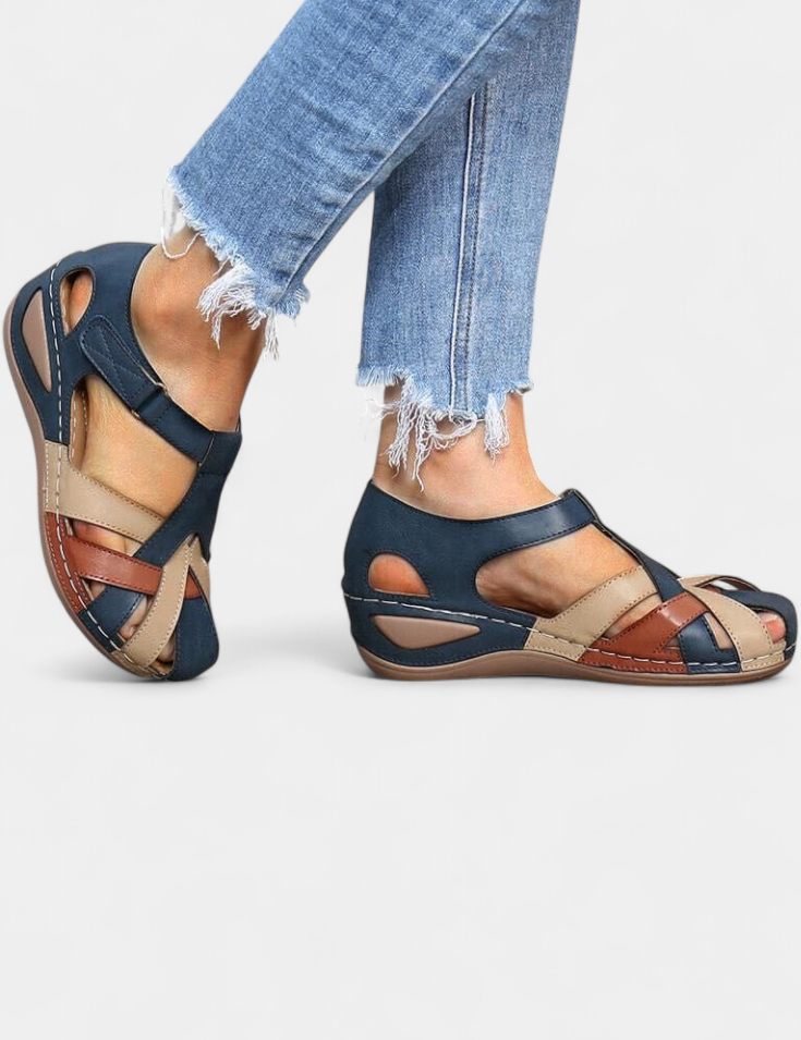 Alphie Sandalias Ortopédicas Vintage de Confort Diario