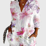 Ángela - Blusa de Patrón Colorido