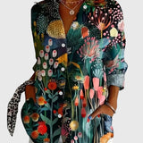 Ángela - Blusa de Patrón Colorido